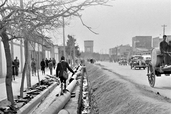 لوله کشی آب تهران در دهه 30